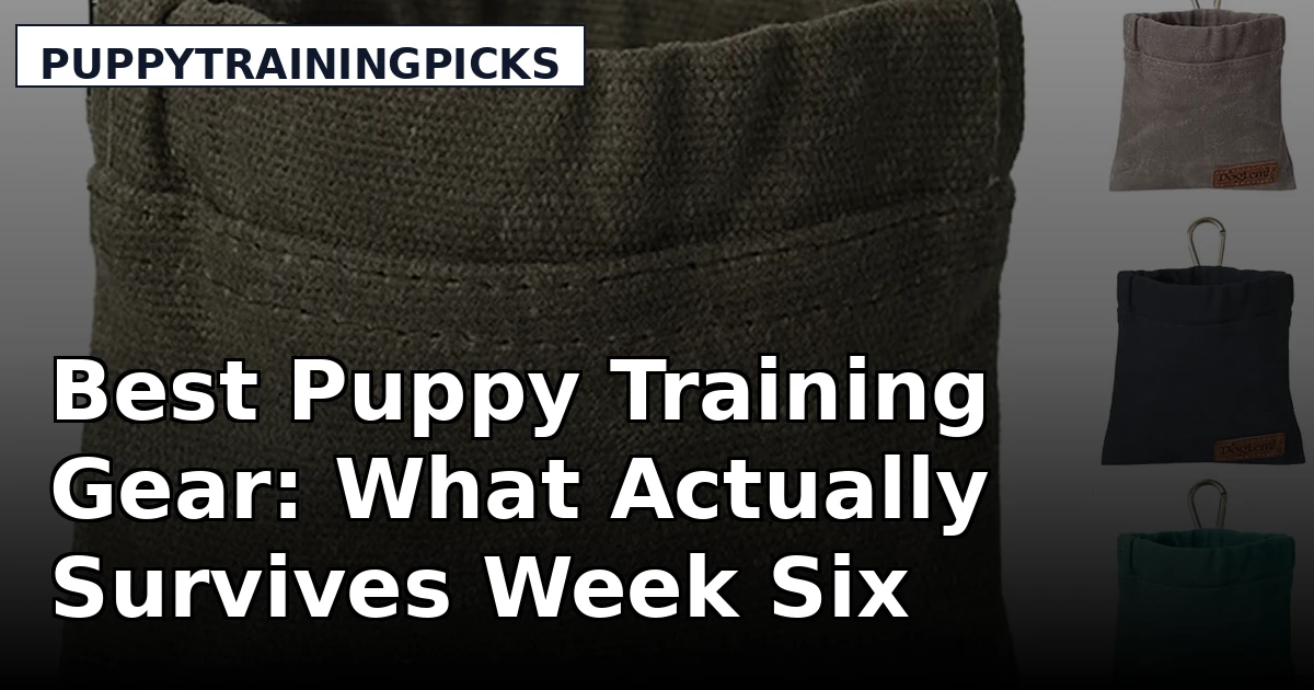 Best Puppy Training Gear: What Actually Survives Week Six