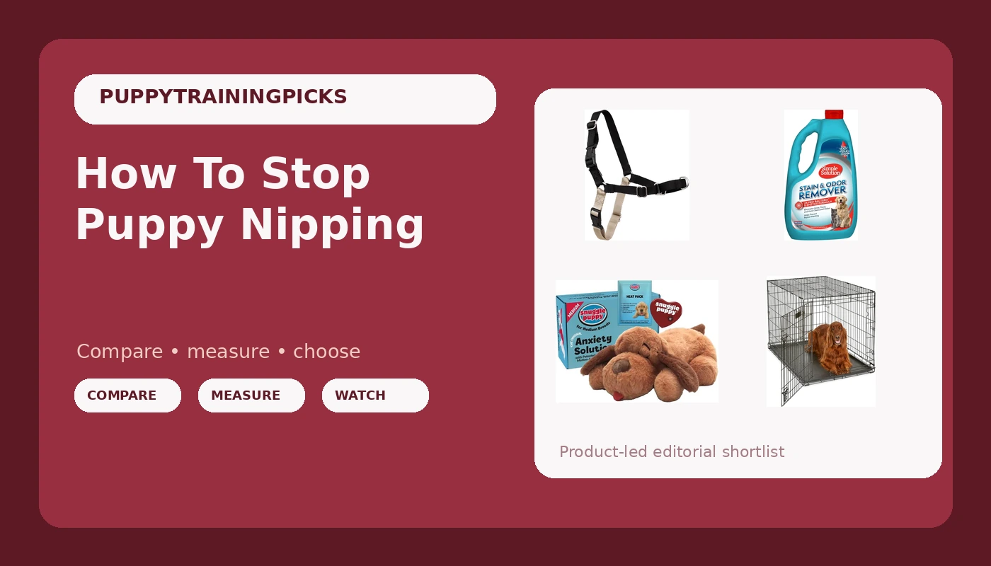 How To Stop Puppy Nipping - PuppyTrainingPicks review with measurements and honest opinion