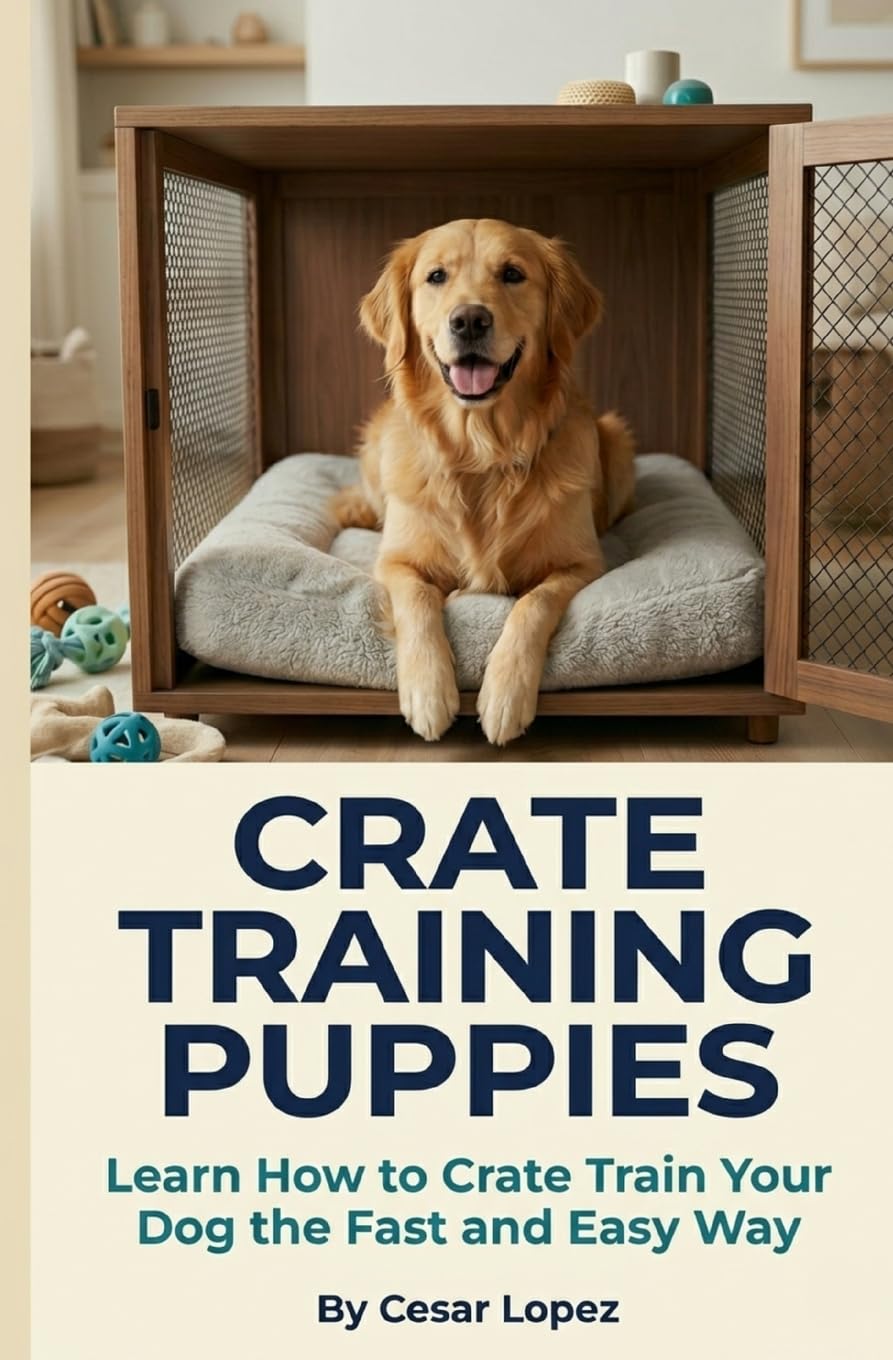 Crate Training Puppies: Learn How to Crate Train Your Dog the Fast and Easy Way (Dog Training)