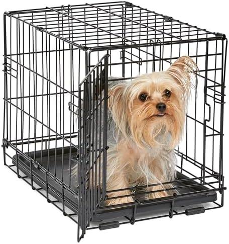 Midwest 24-Inch Single Door iCrate, for Small Breeds, 12-20 lbs