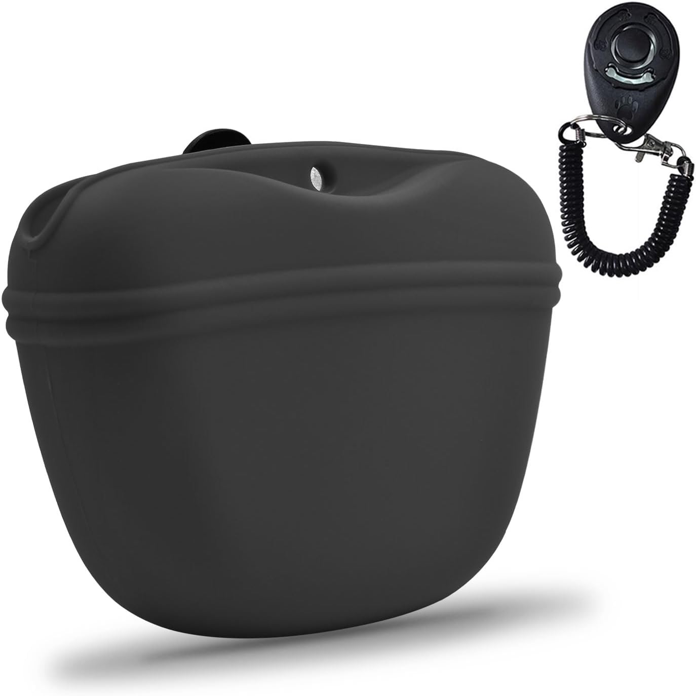 AUDWUD Silicone Dog Treat Pouch with Clicker