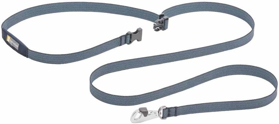 Ruffwear, Flagline Dog Leash, Lightweight 6.5 ft Lead, Basalt Gray