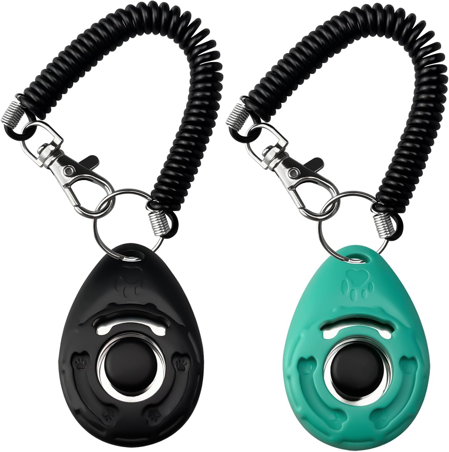 ABSONE Dog Clicker for Training with Wrist Strap, Dog Clicker Trainer Tools