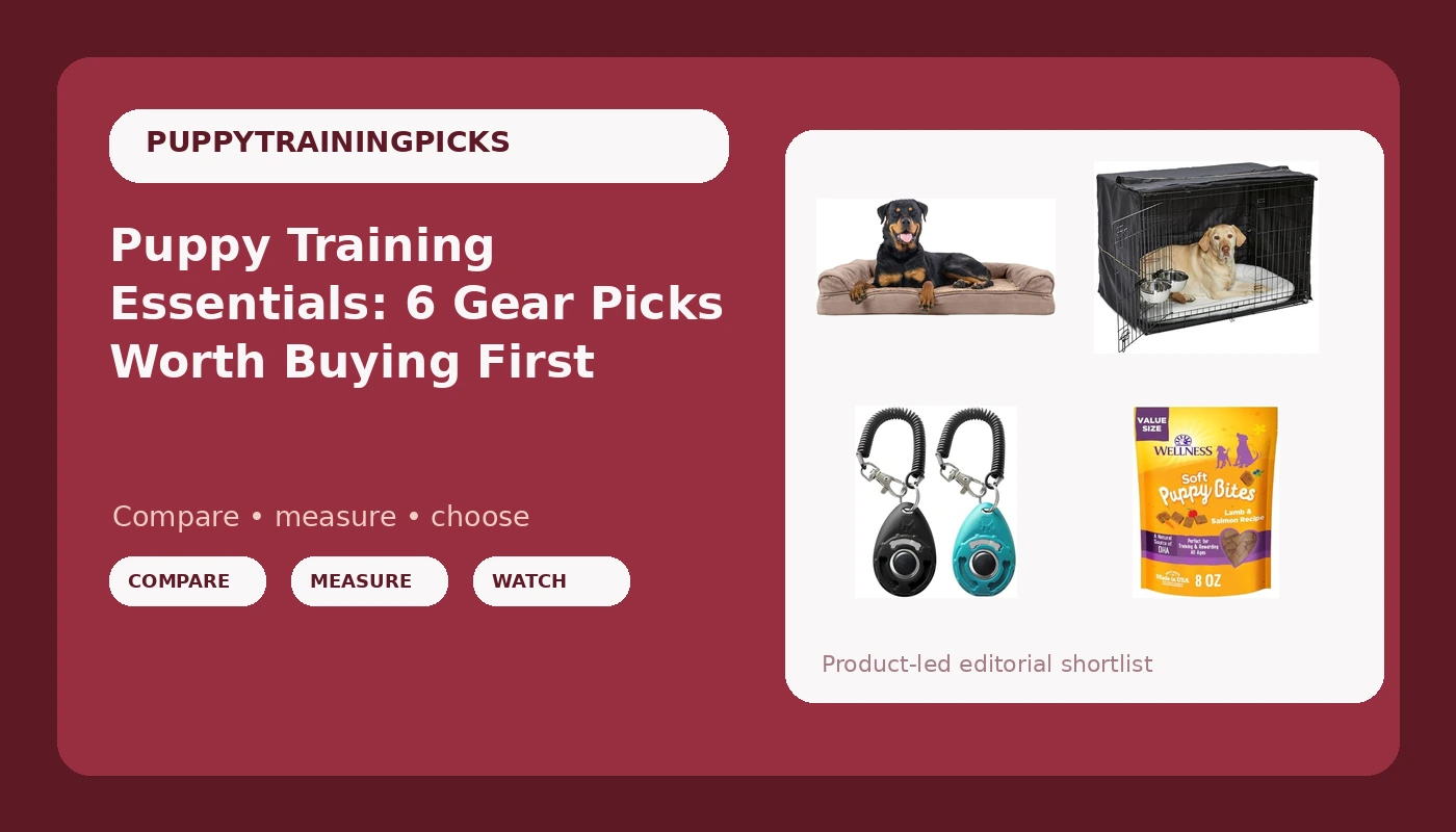 Puppy Training Essentials: 6 Gear Picks Worth Buying First